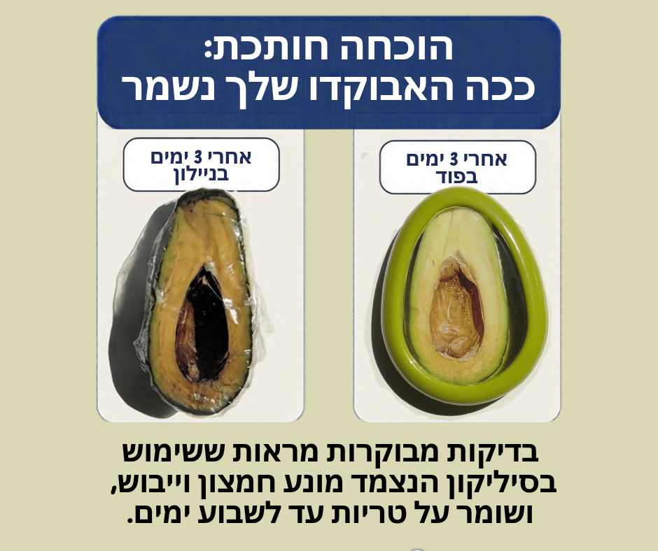 הסט המקצועי לשמירה על טריות ירקות ופירות